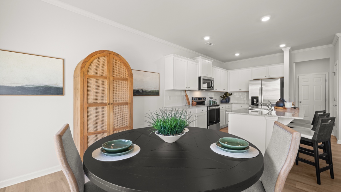 Interior dining area