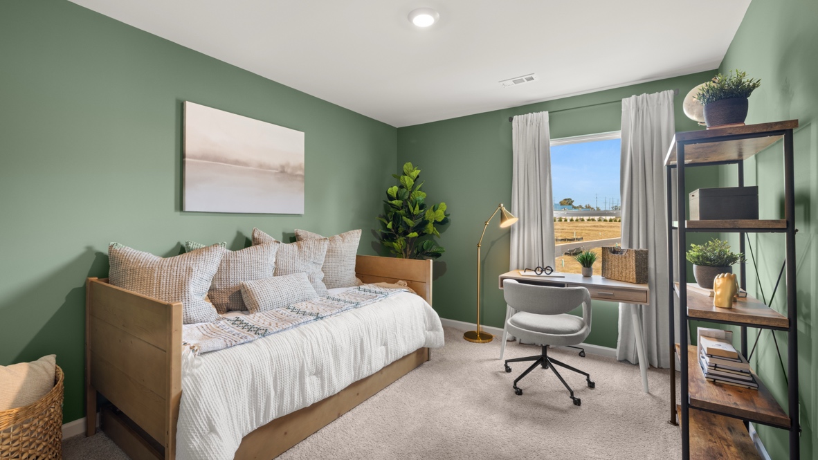 Interior office with window