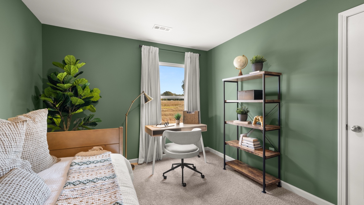 Interior office with window