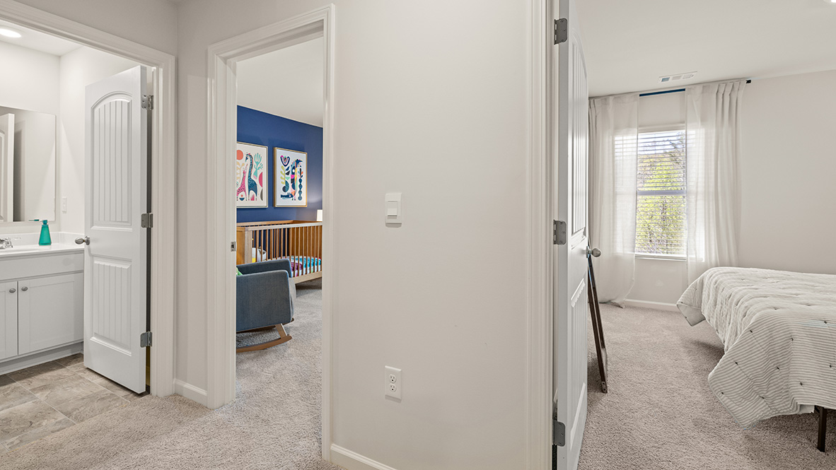 Interior upstairs loft area