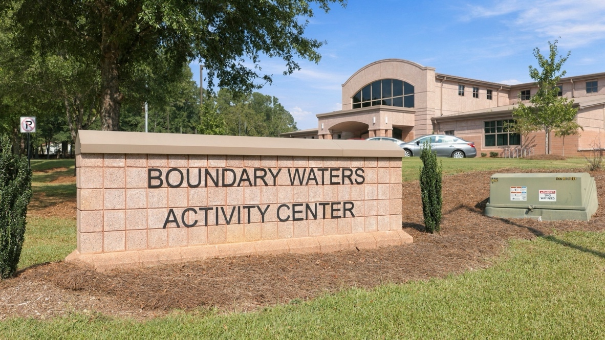 Nearby aquatic center