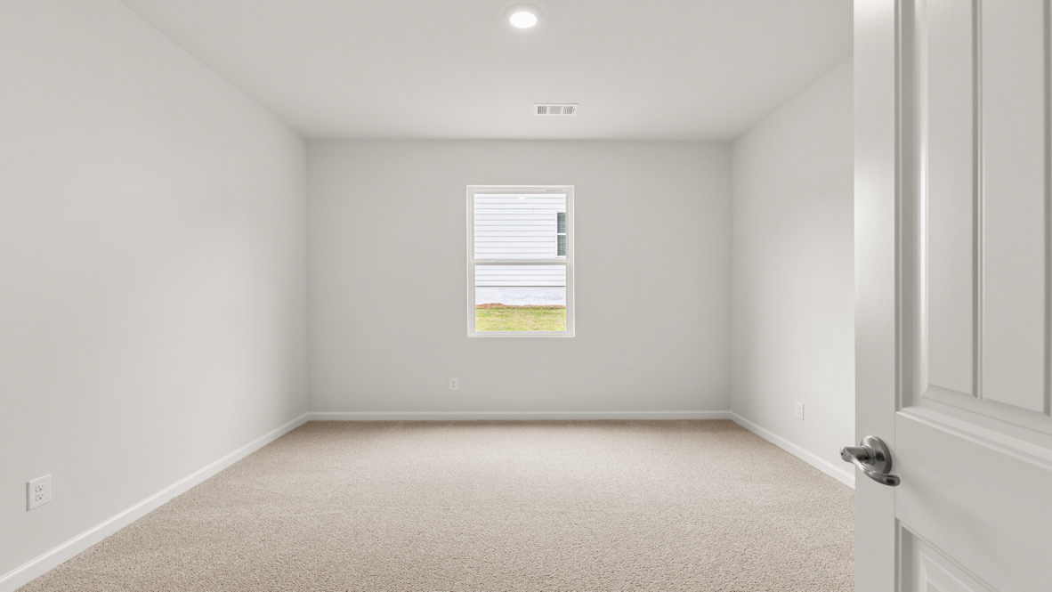 Interior bedroom with window