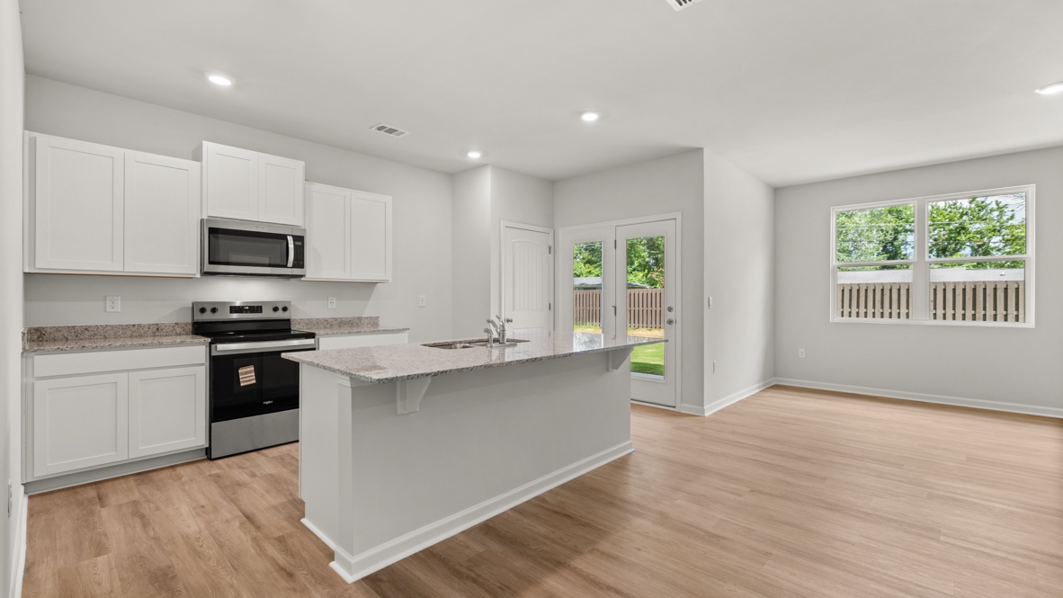 Kitchen - The Kerry Floorplan - Northberry in Rome, GA