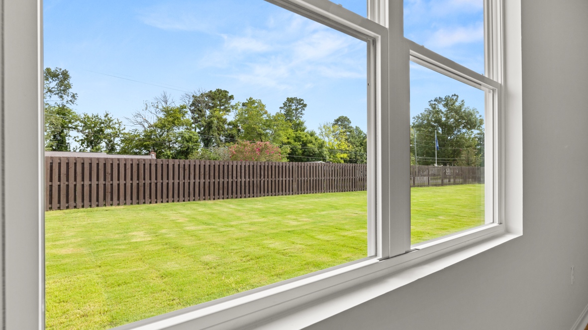 Backyard shot of the Krry floorplan at Northberry in Rome, GA