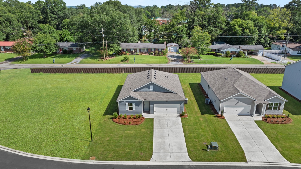 Aerial shot of the Kerry floorplan at Northberry in Rome, GA