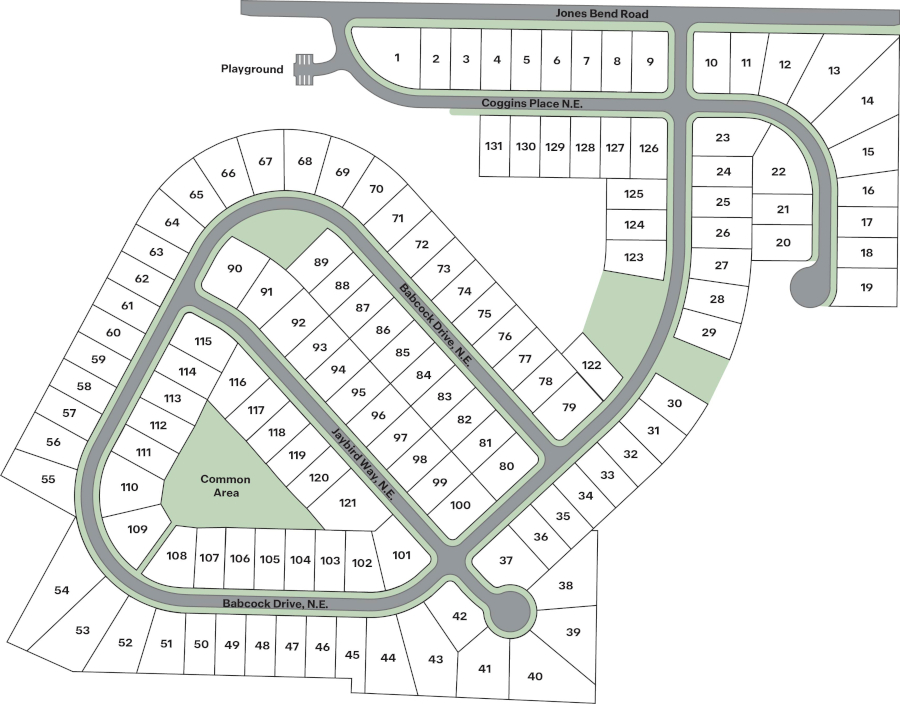 Static Lot Map