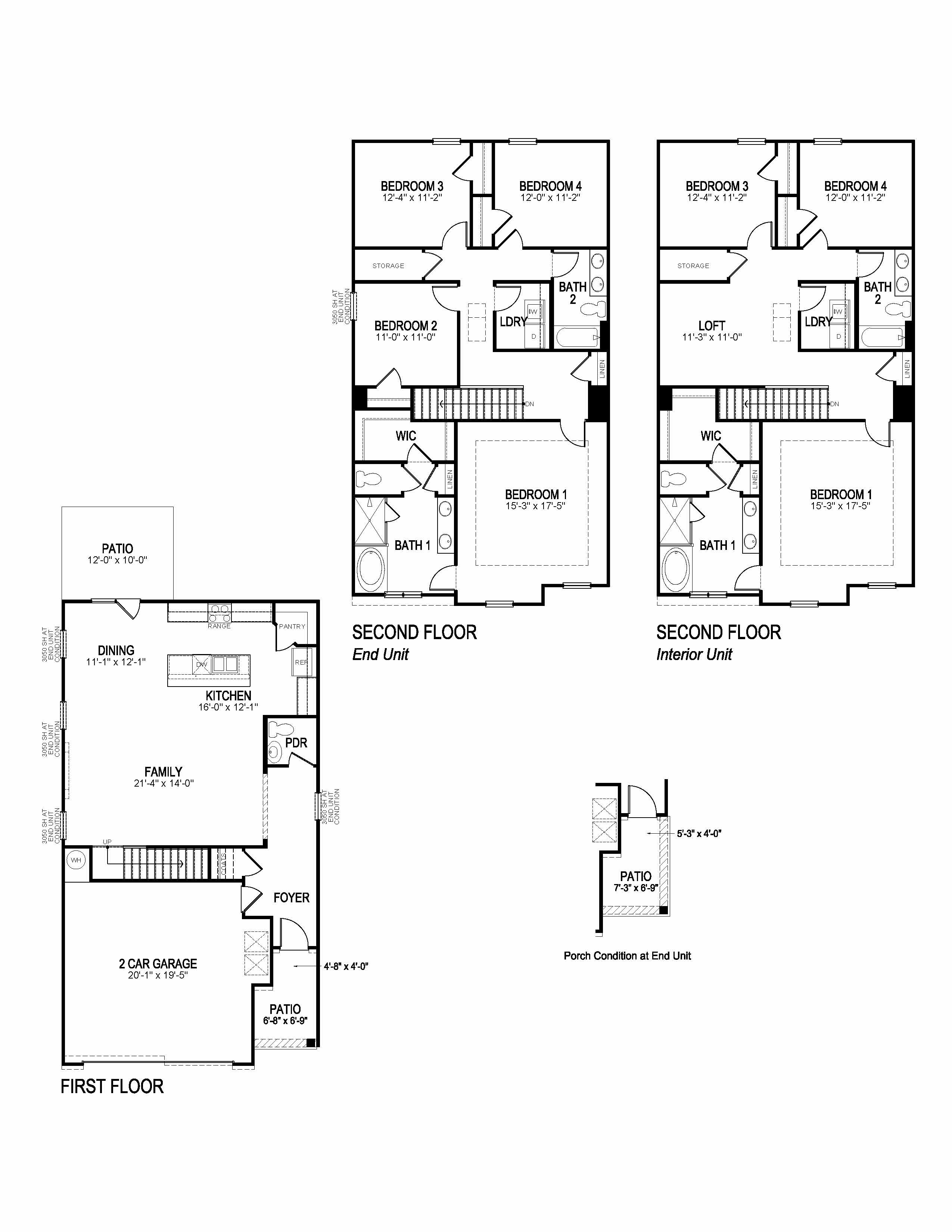 Sullivan floorplan at Village at Pine Valley