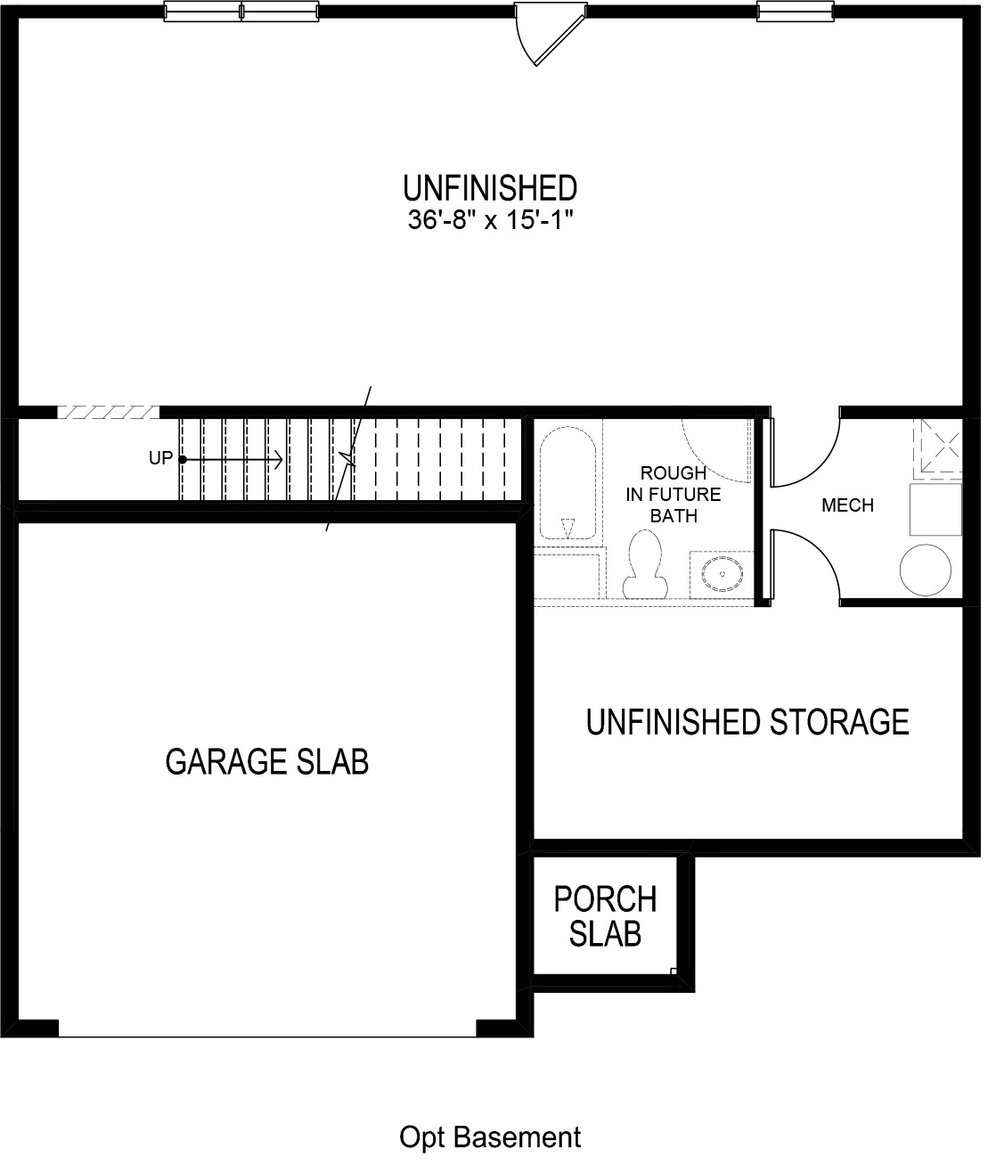 Galen Basement Floor Plan