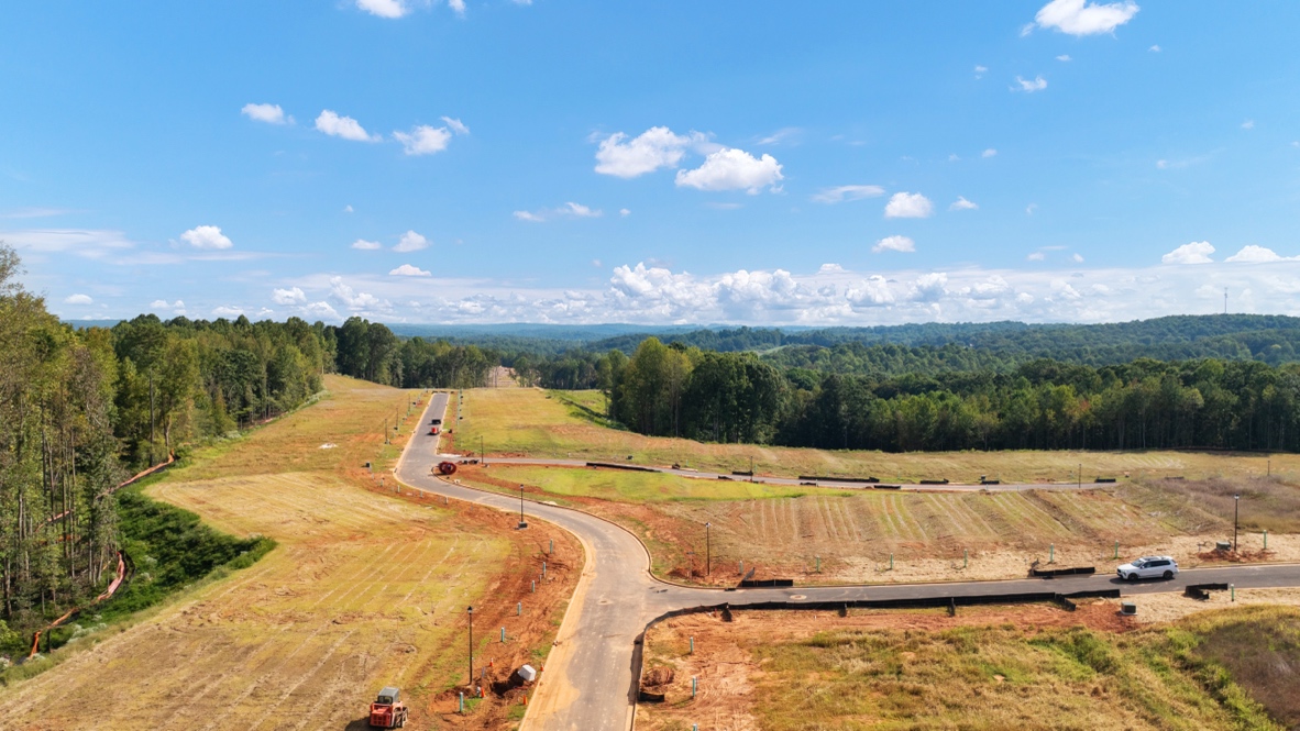 Aerial view of Oconee Overlook community