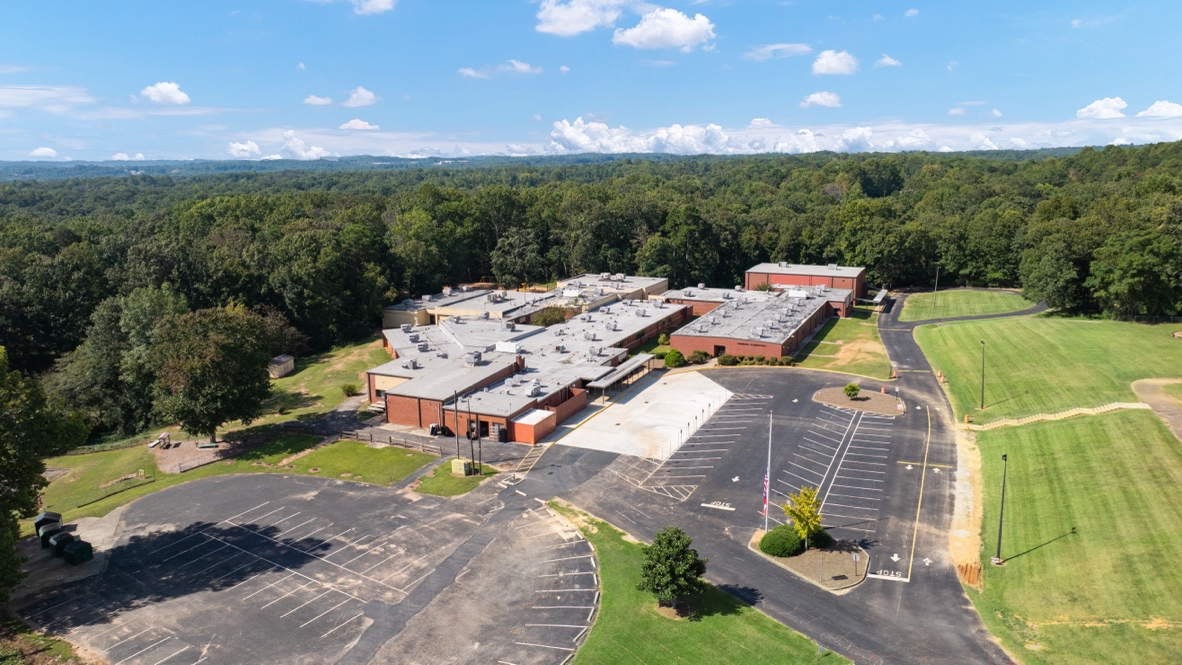 Aerial view of Oconee Overlook community