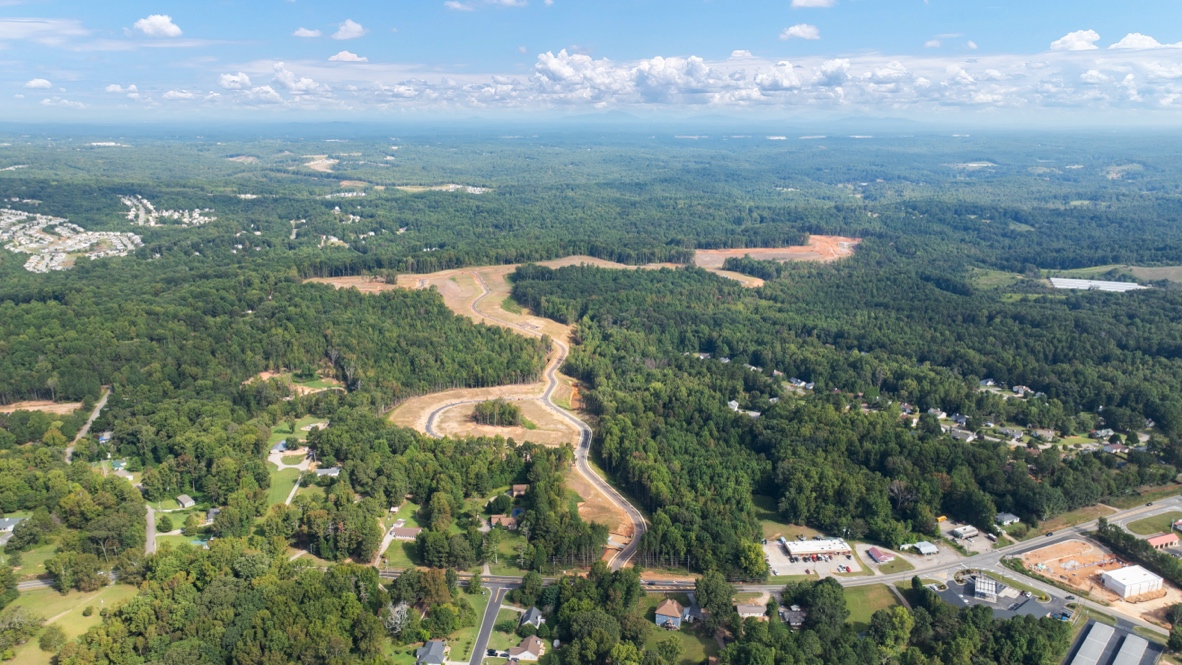 Aerial view of Oconee Overlook