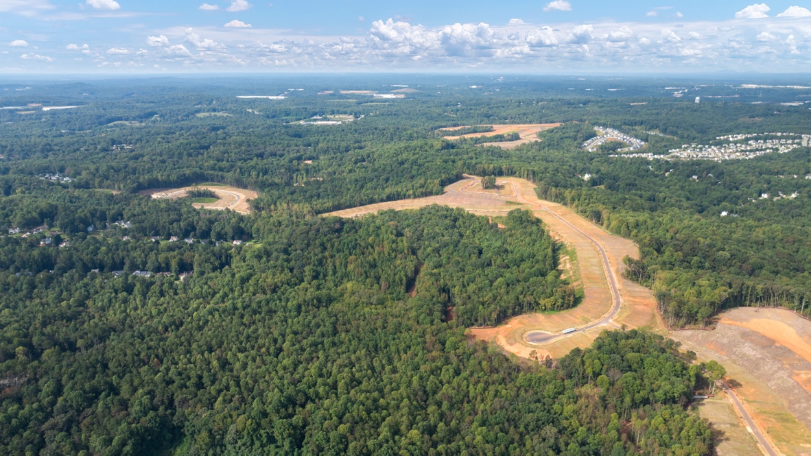 Aerial view of Oconee Overlook