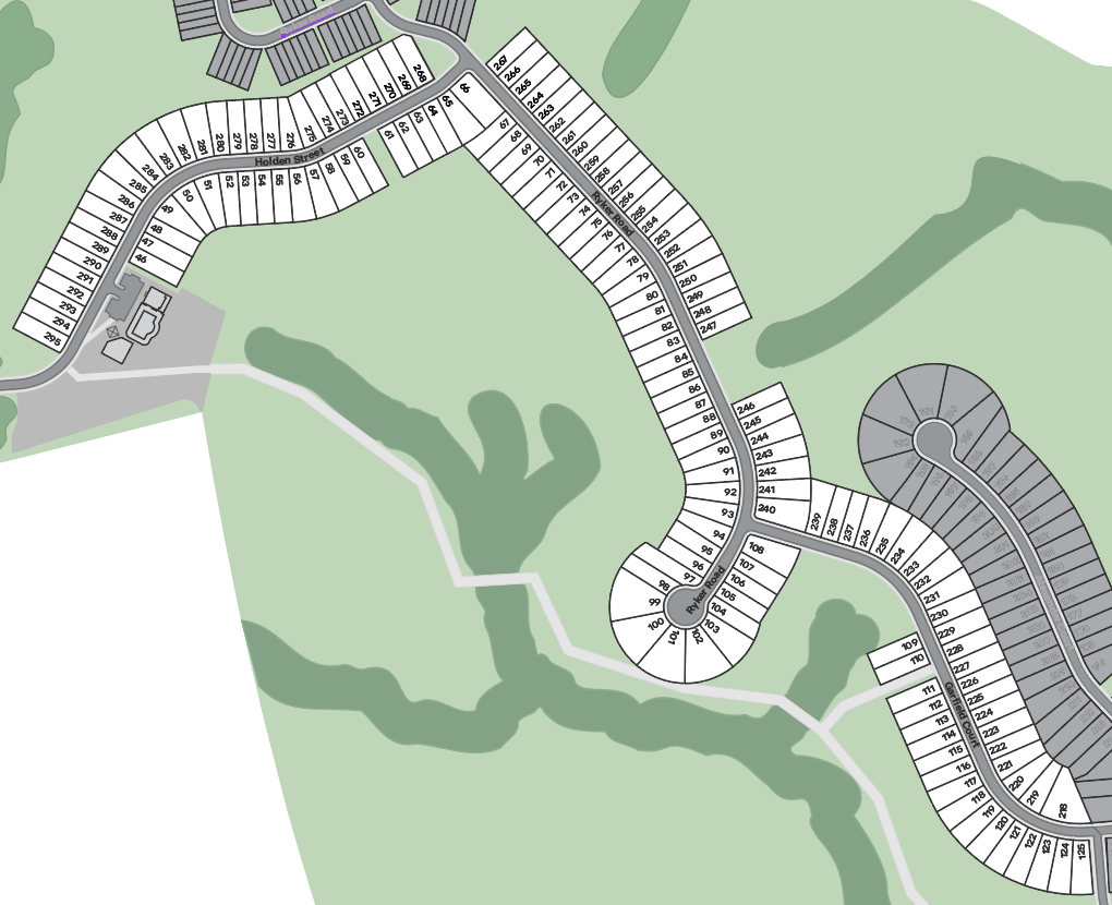 Static Lot Map