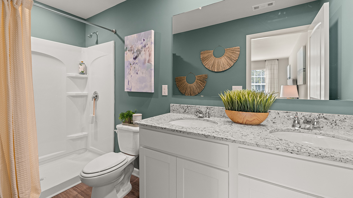 pearson townhome primary bathroom