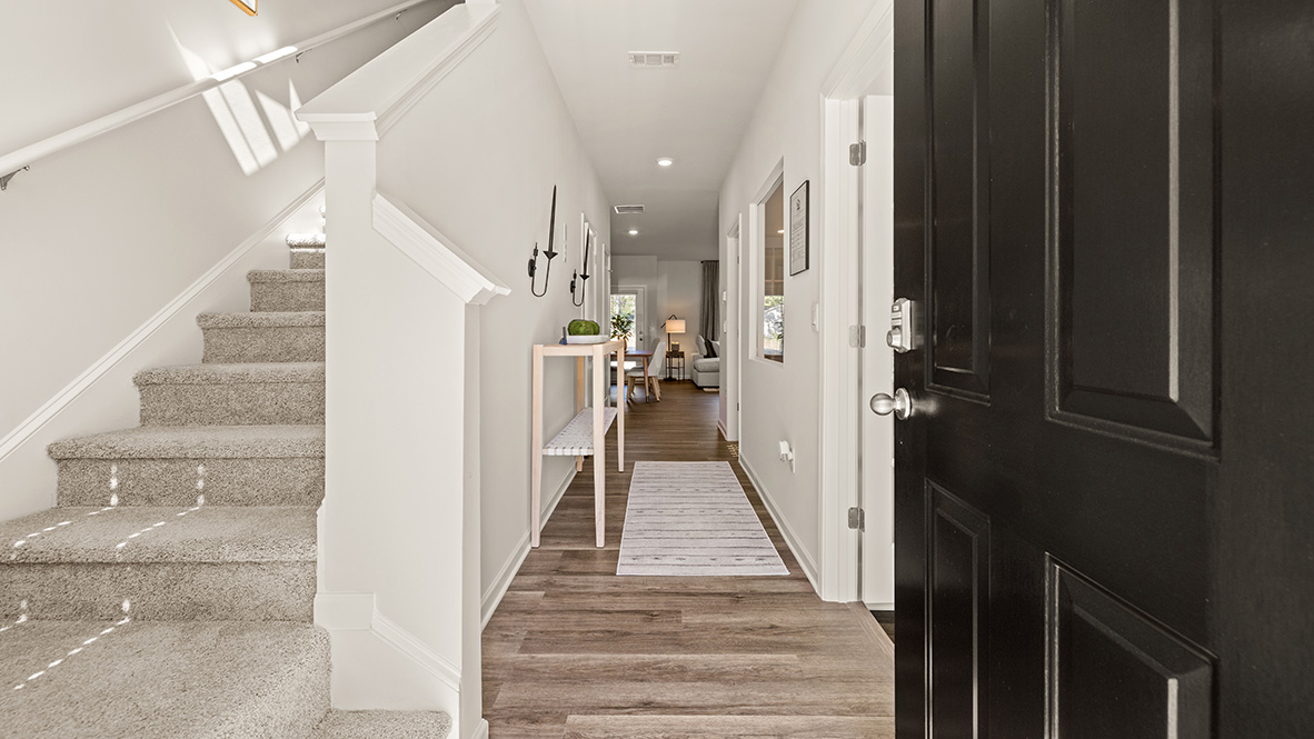 pearson townhome entryway