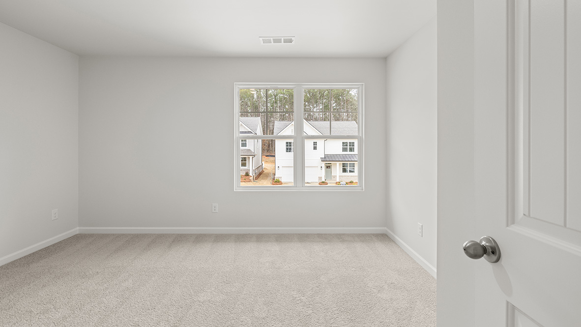 Interior bedroom with window