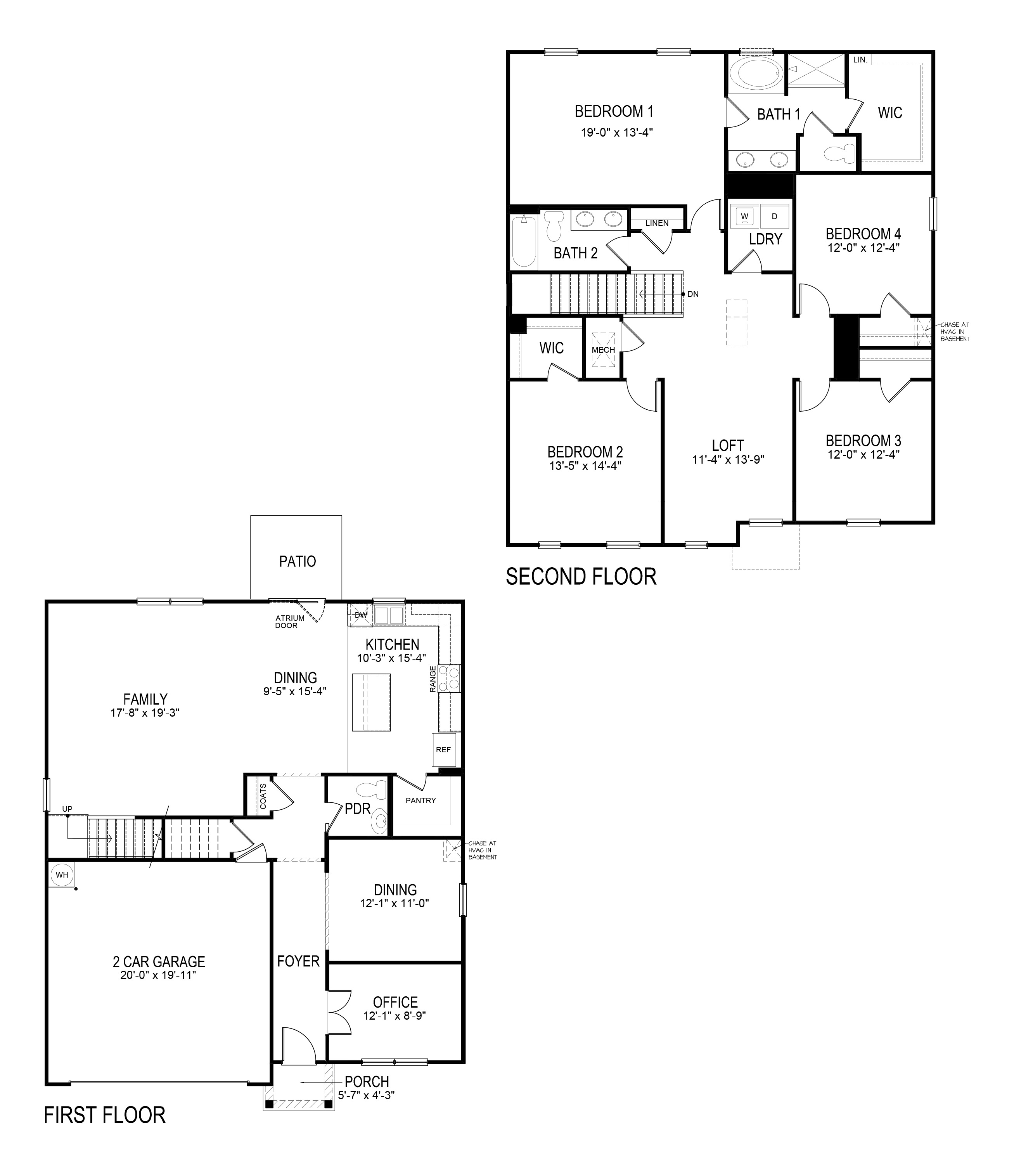hanover floorplan at hamptons at riverwood in dallas georgia