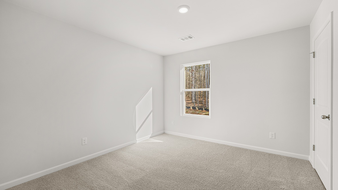 Interior bedroom with window