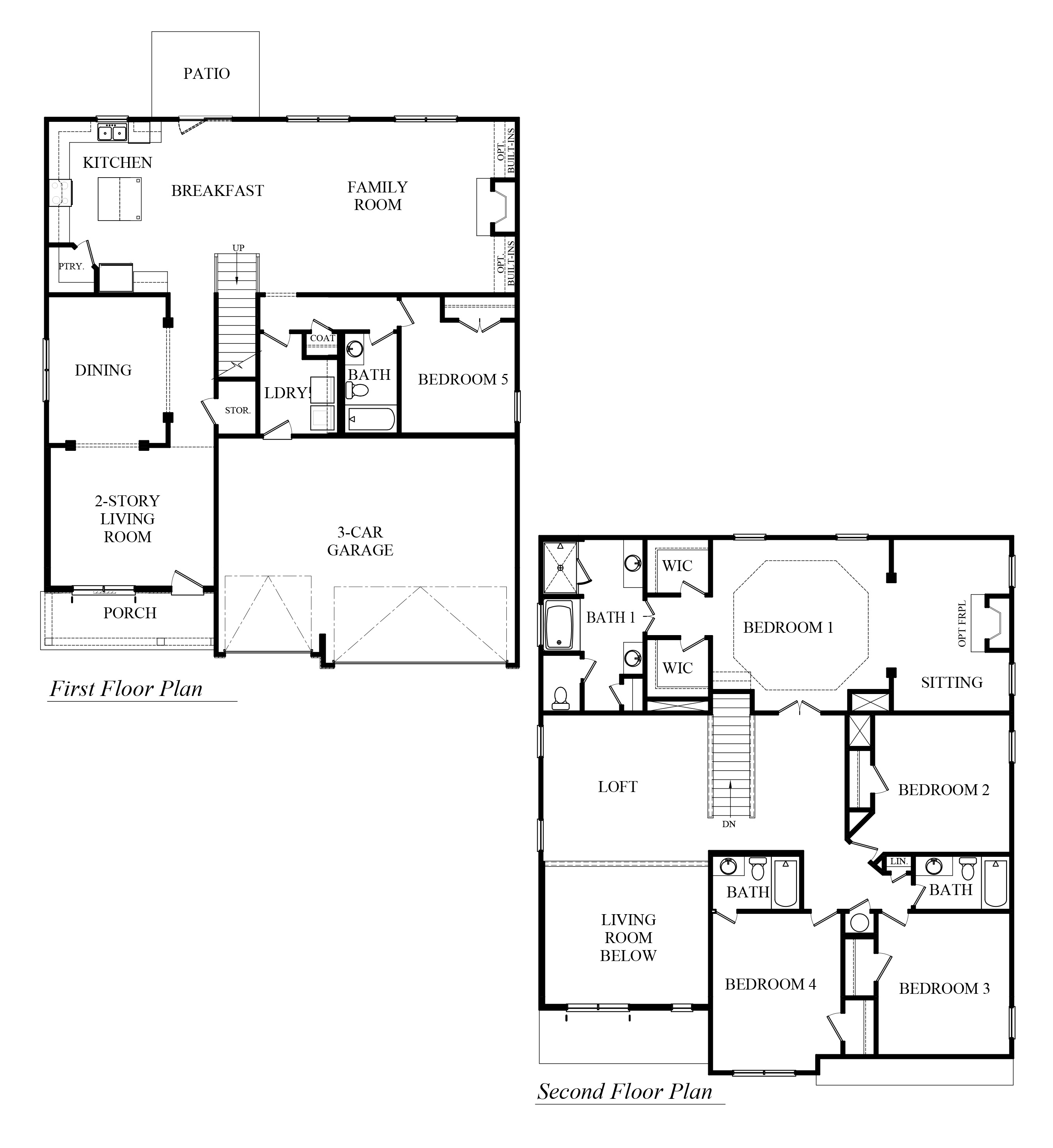 grayson floorplan at hamptons at riverwood