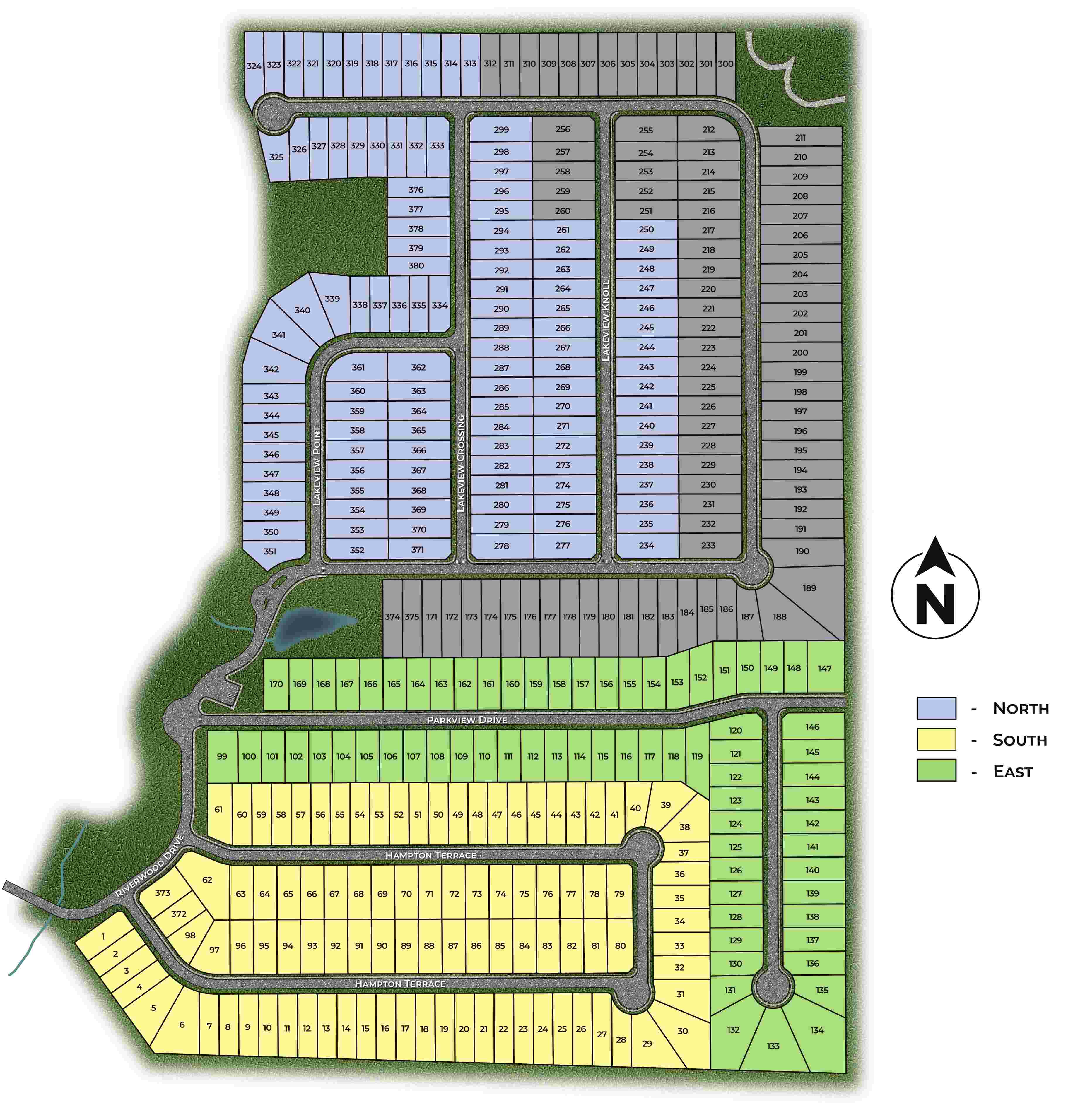Static Lot Map