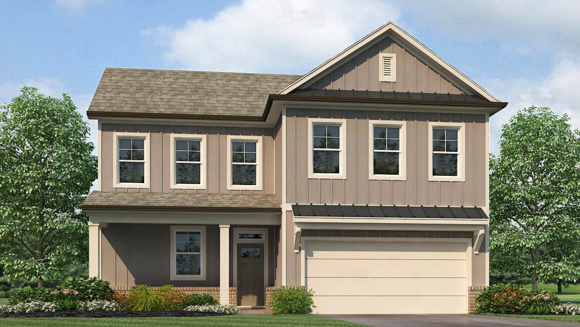 Belfort Elevation DR at Hamptons at Riverwood North
