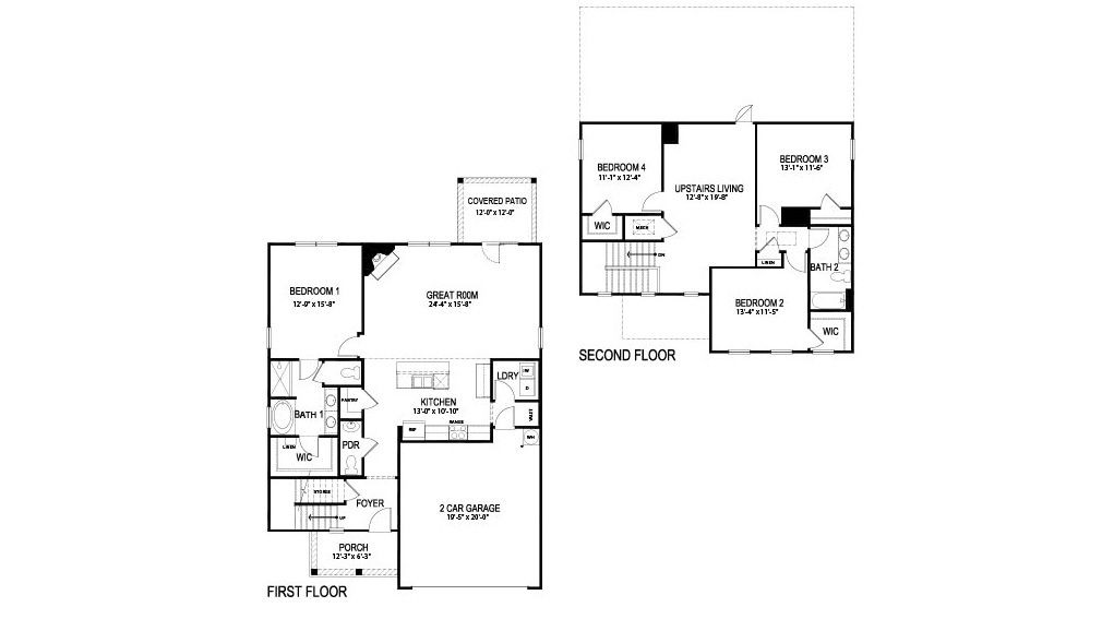Belfort Floorplan at Hamptons at Riverwood North