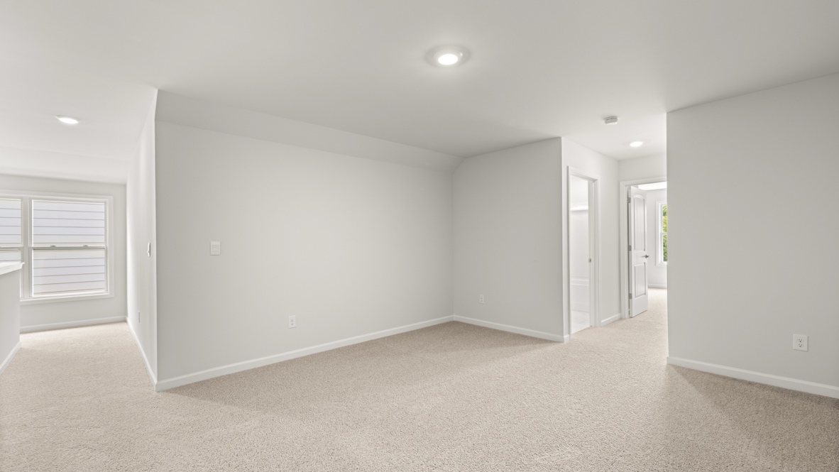 Exterior upstairs loft area