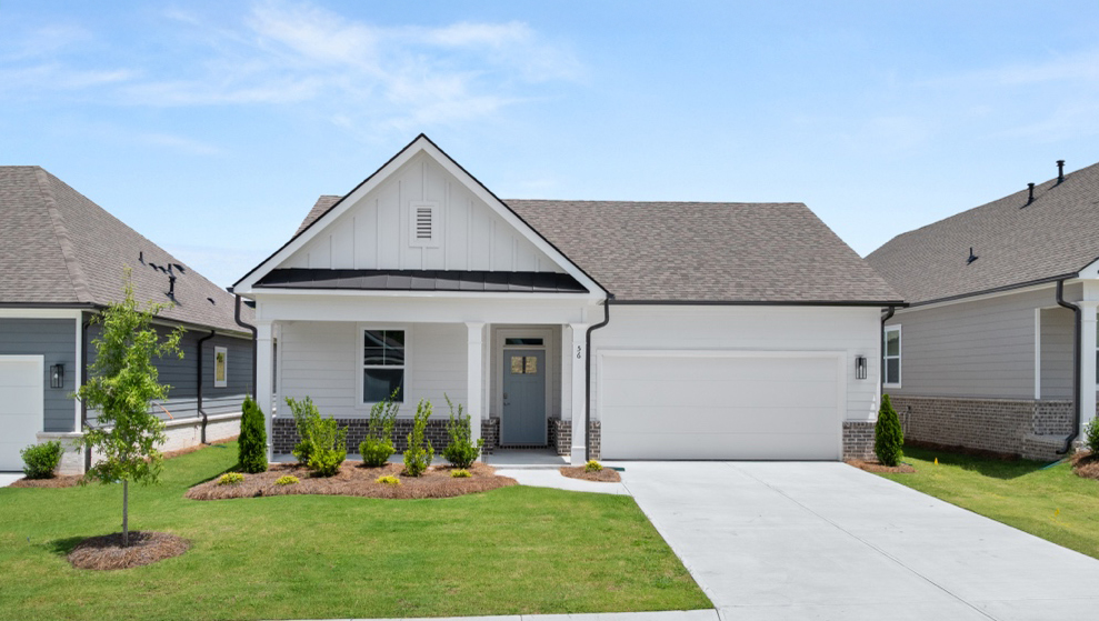 Cali single family home ranch style floorplan at Hamptons at Riverwood North