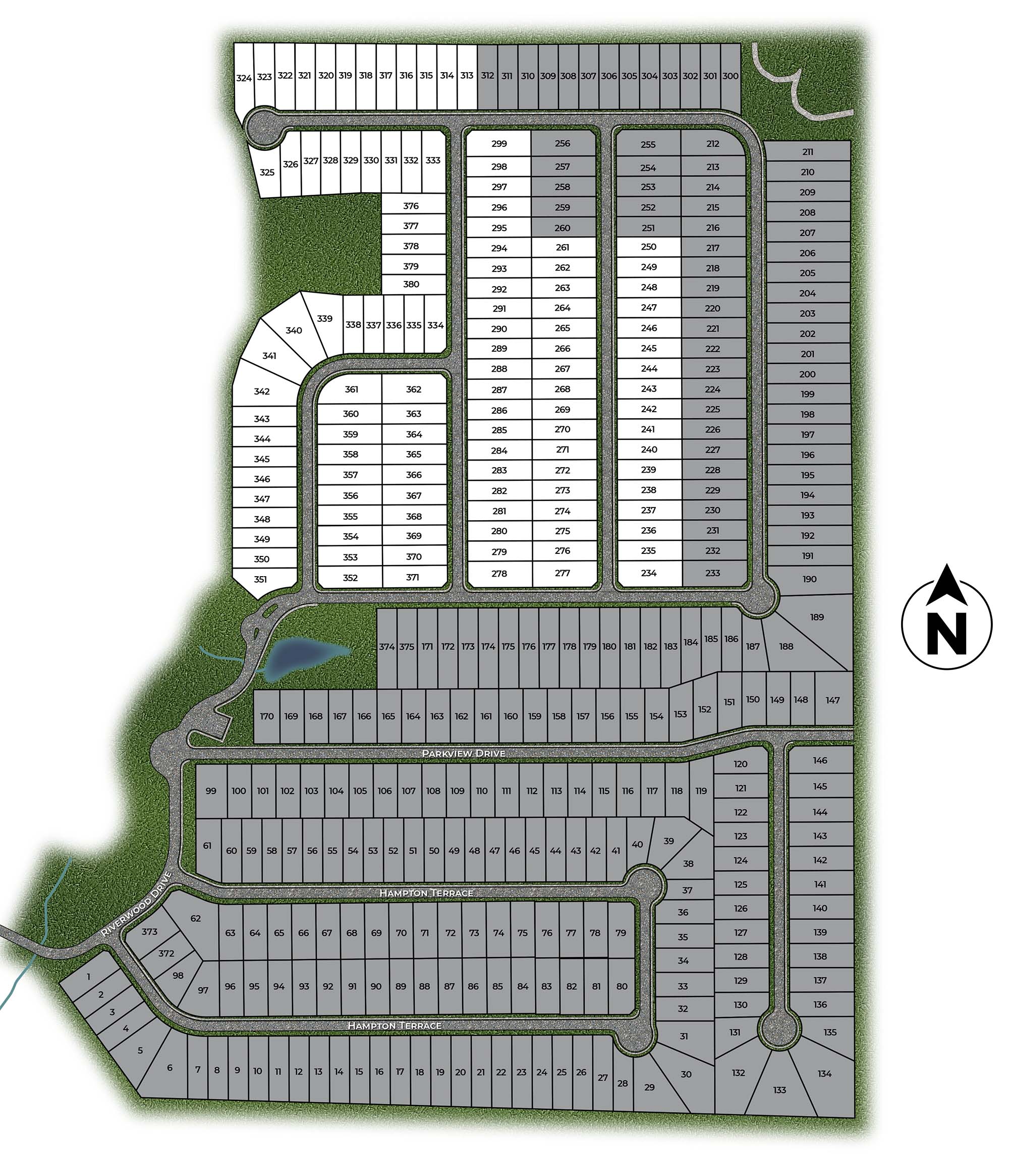 Static Lot Map