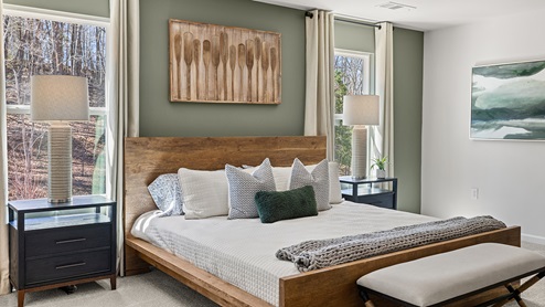large primary suite bedroom