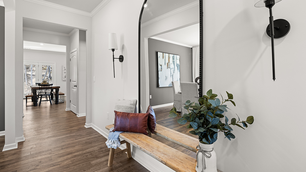 Interior front entryway