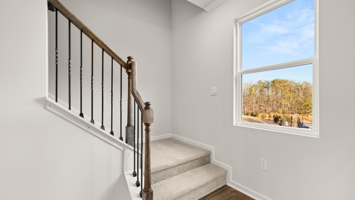 Interior staircase