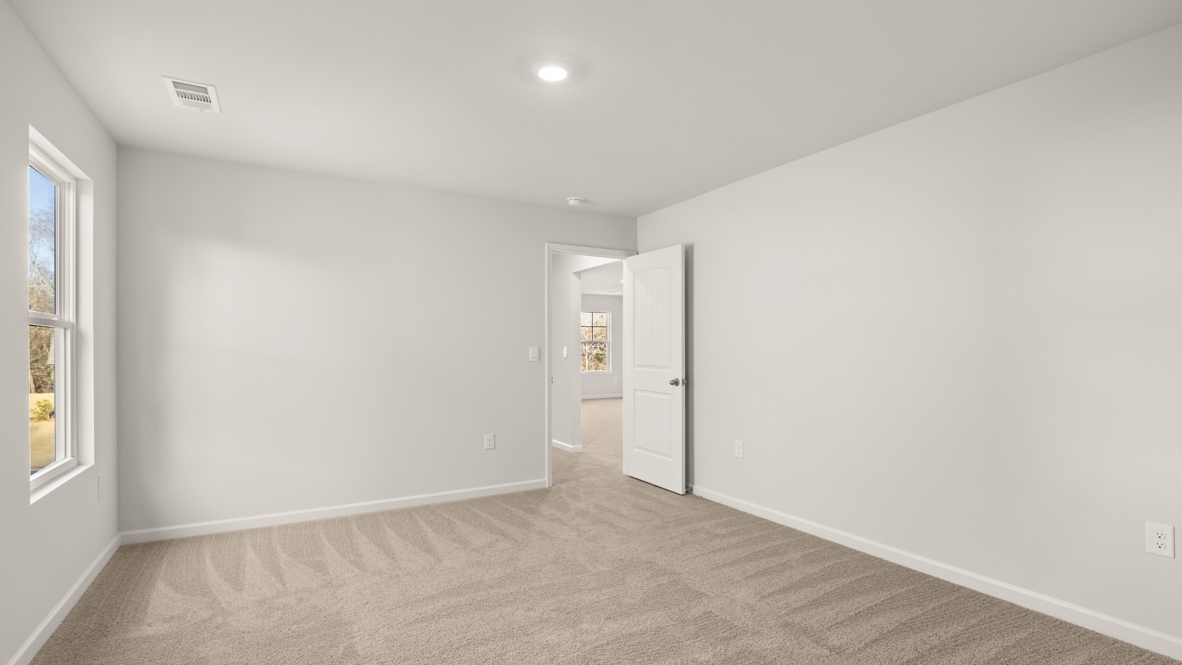 Interior bedroom with window