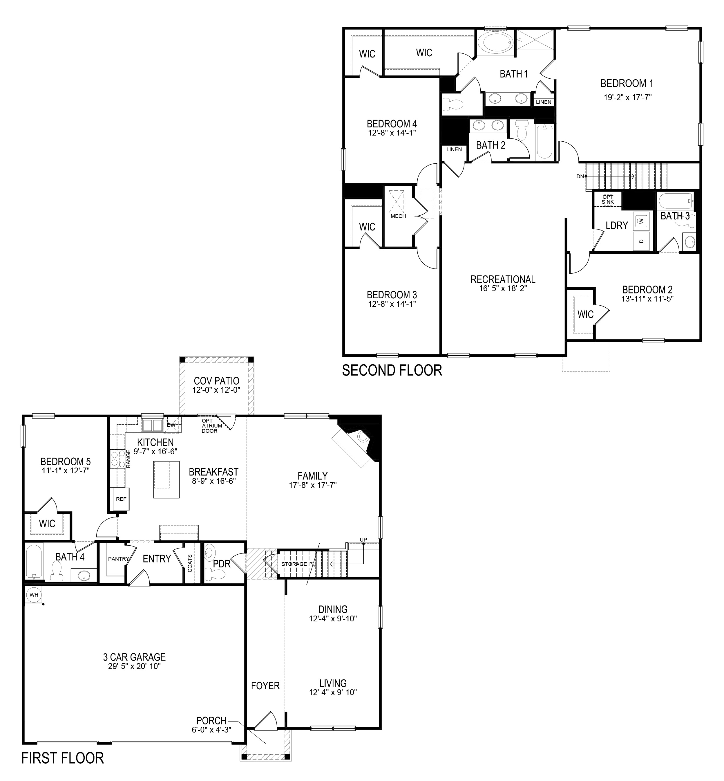 mansfield floorplan at falcon landing in gainesville georgia