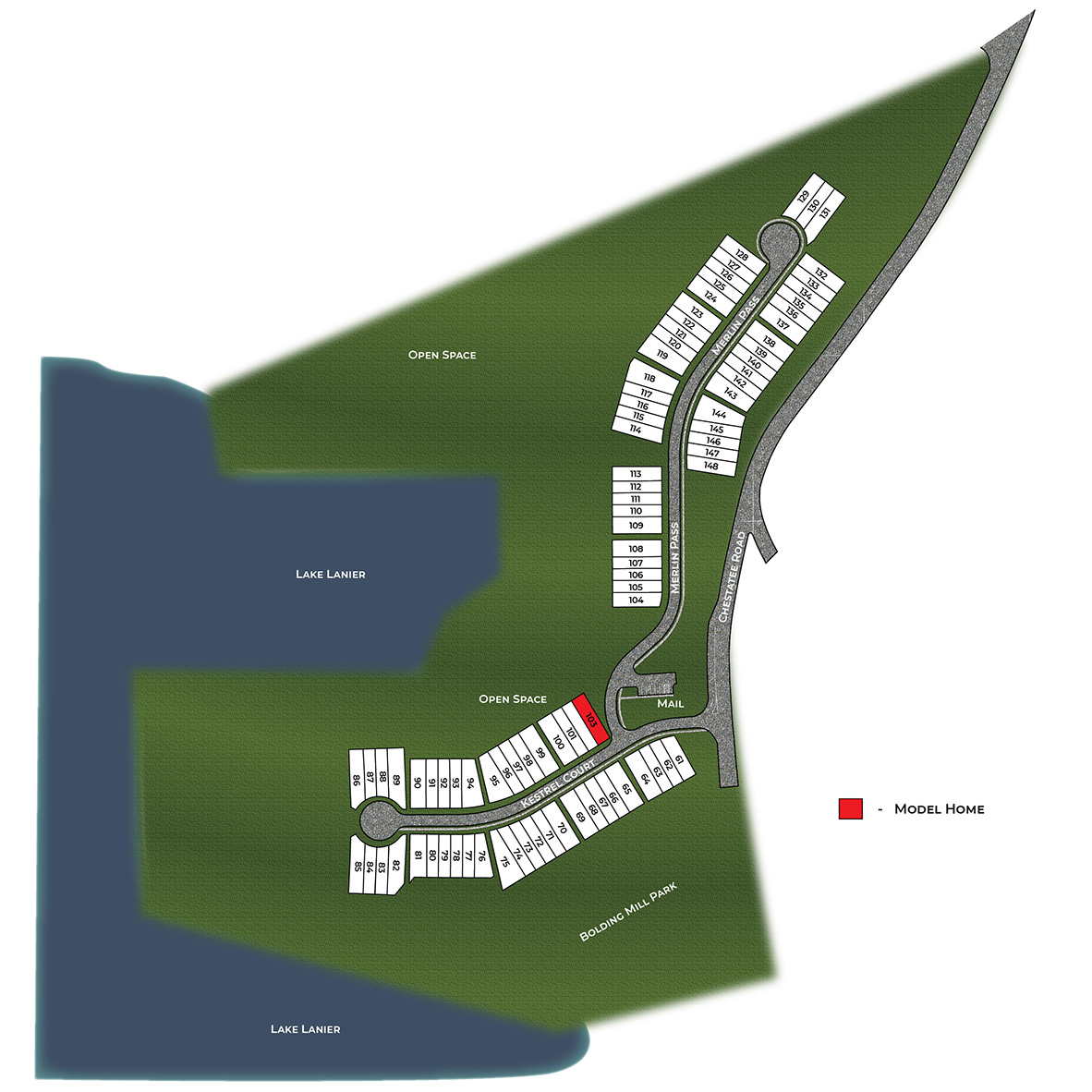 Static Lot Map