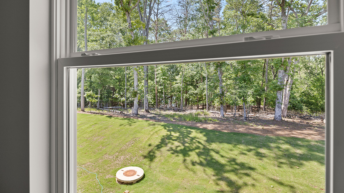 Interior bedroom with window