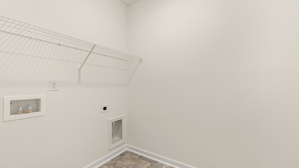 Laundry Room with Rough In