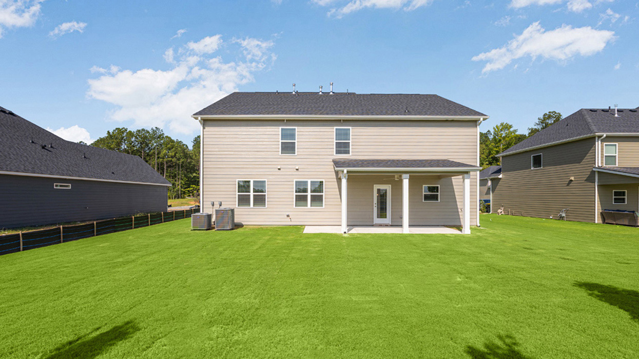 exterior rear
