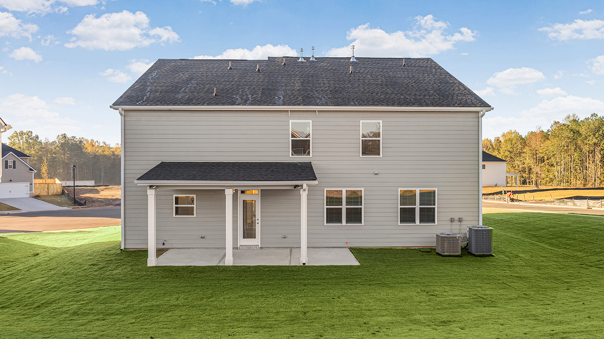 exterior rear