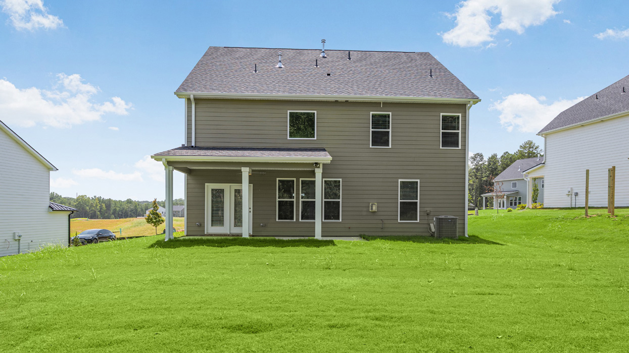 exterior rear