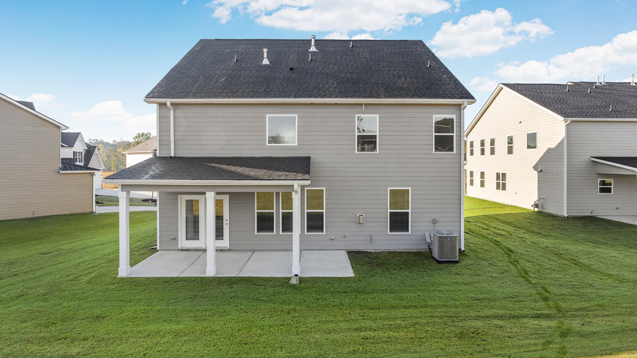 exterior rear