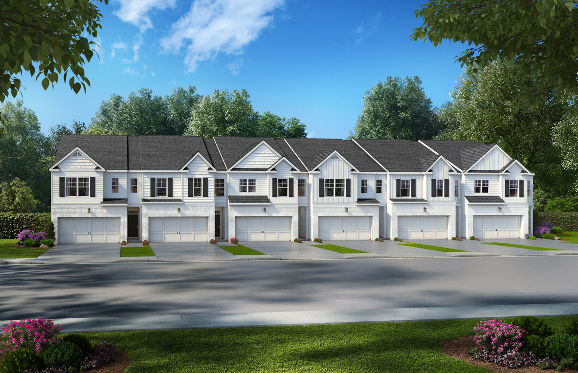 New Homes in Independence Villas and Townhomes LOGANVILLE, GA D.R