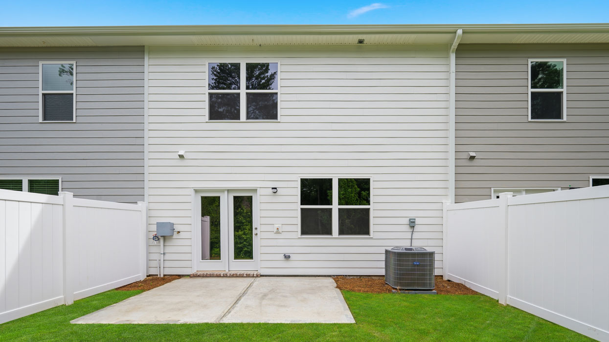 exterior rear
