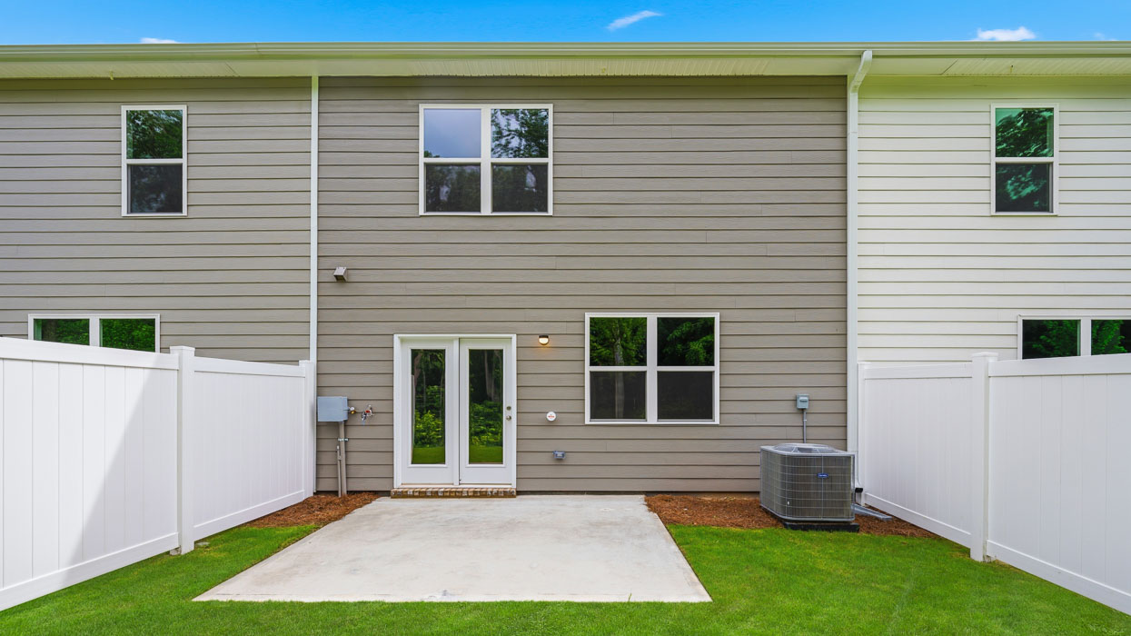 exterior rear