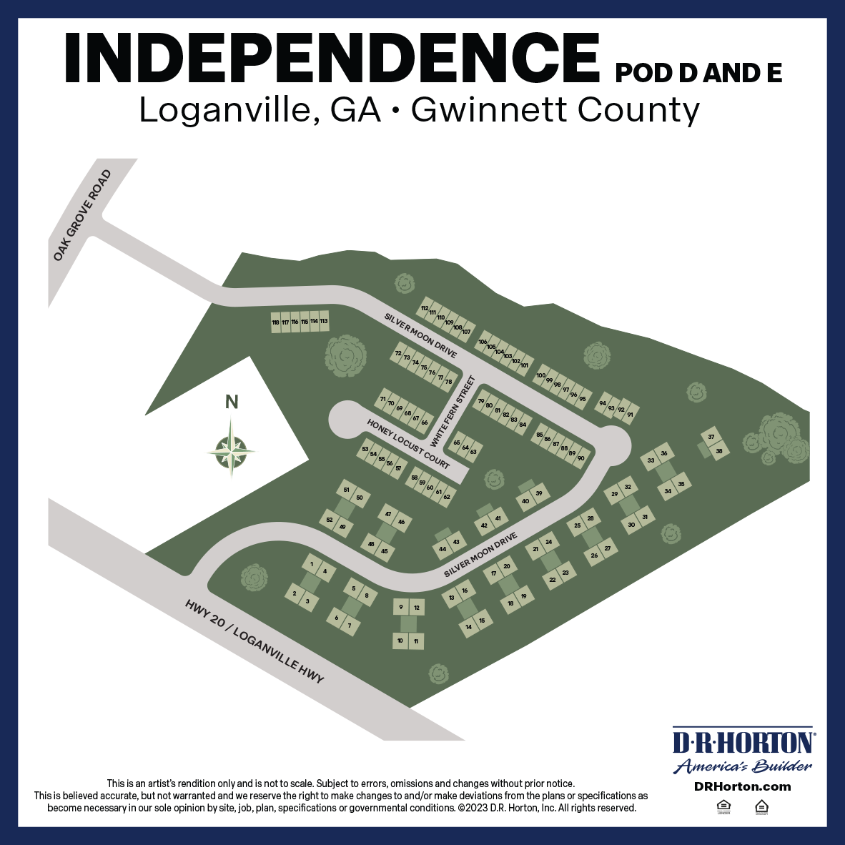 Static Lot Map