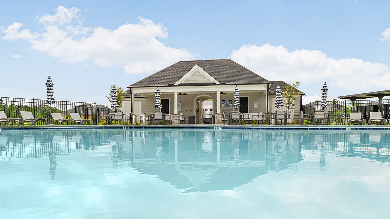 pool and clubhouse