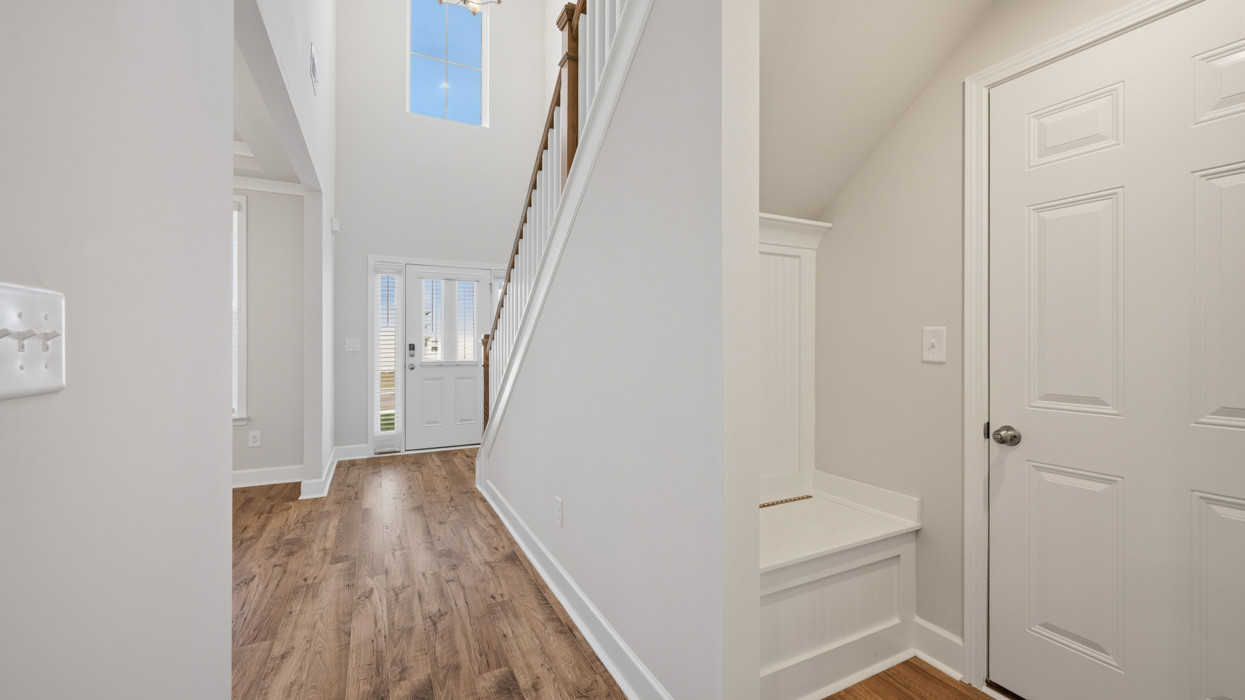 mud room with bench