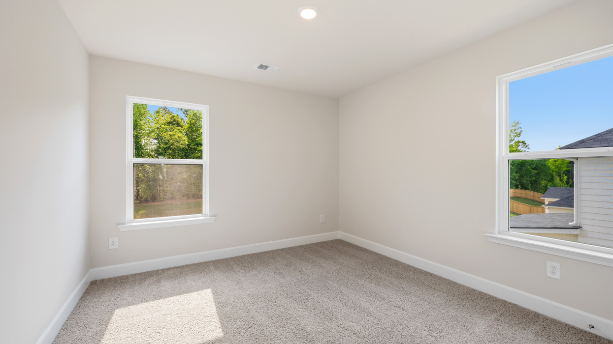 bedroom 3 with abundance of natural light