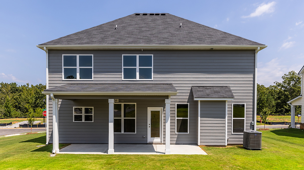 exterior rear