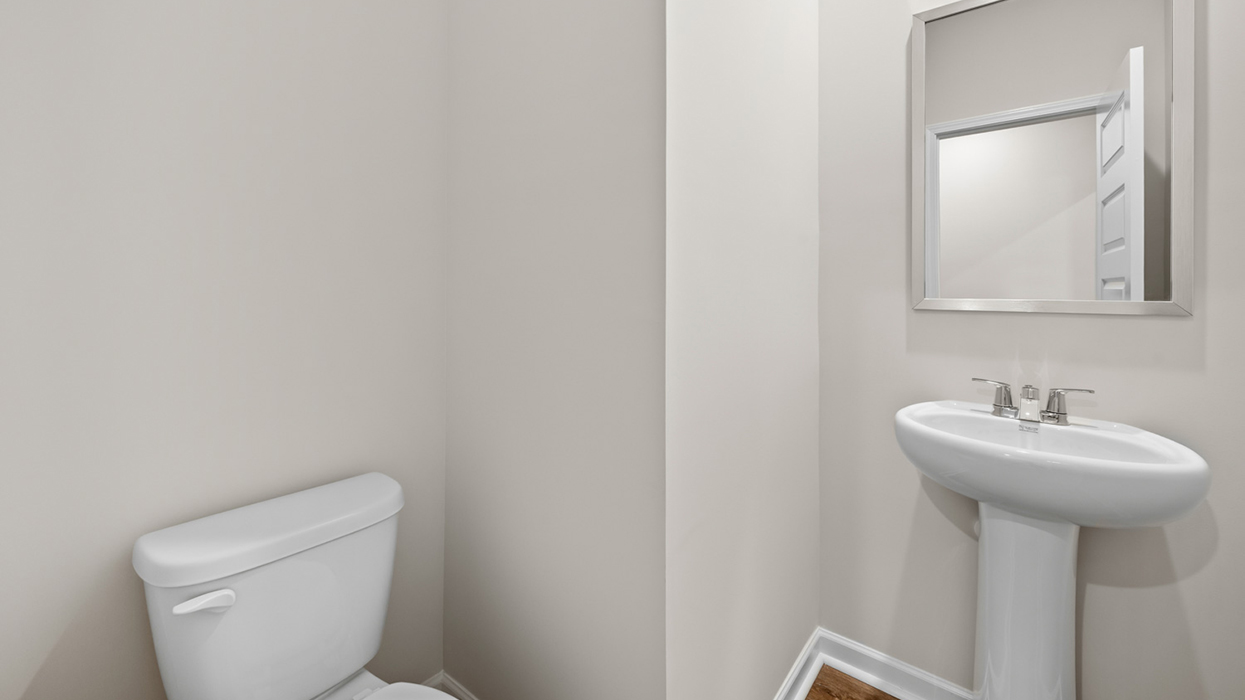 powder bath downstairs